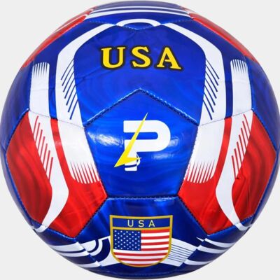 Globe Striker Soccer Ball - USA (Blue) Thumbnail