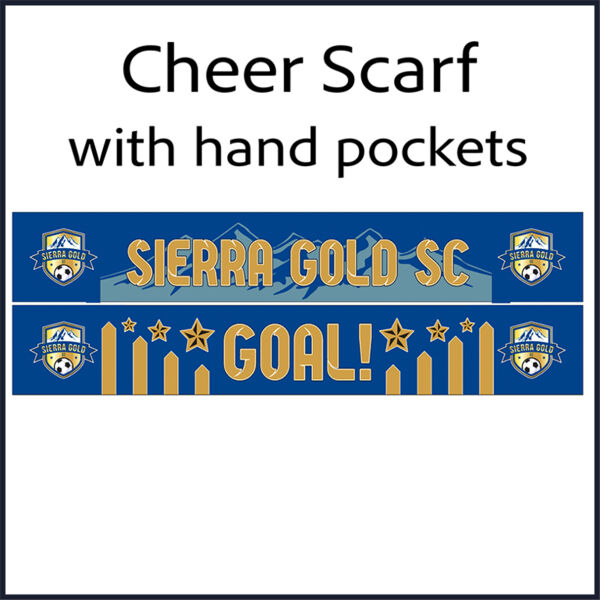Cheer Scarf With Hand Pockets Thumbnail